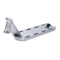 Доска Triada Proxima 47 Silver для трюкового самоката