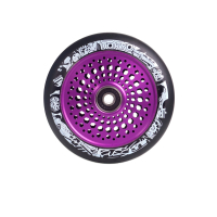 Колесо Diverse Dorikin Black/Purple для трюкового самоката