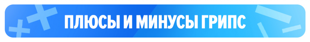 Плюсы и минусы грипс