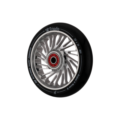 Колесо Triada Satura Black/Silver для трюкового самоката