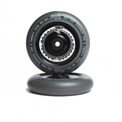 Колеса North Vacant 110 мм Grey/Black Matte для трюкового самоката