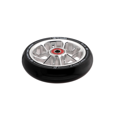 Колесо Triada Devious Black/Silver для трюкового самоката