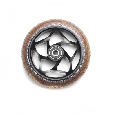 Колесо Blunt Tri Bearing 120x30 мм Gold/Black для трюкового самоката