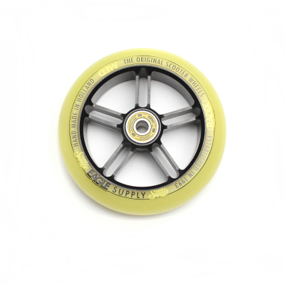 Колесо Eagle Radix 5D 115x30 мм Yellow/Black для трюкового самоката