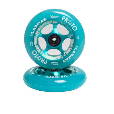 Колеса Proto Plasmas Chema 110 мм Teal/Teal для трюкового самоката
