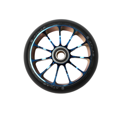 Колесо Ethic Atlas 12STD 115 мм Chrome Blue для трюкового самоката