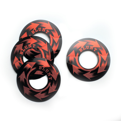 Наклейки на колеса Blunt Hollow Core 110 мм Spin для трюкового самоката