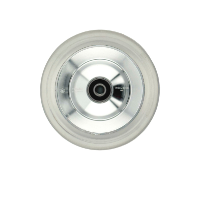 Колесо Triada BASIC Hollow Tech Clear/Silver для трюкового самоката