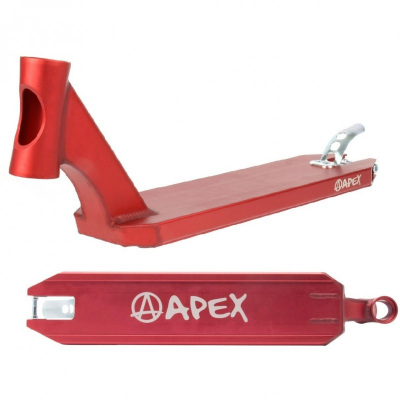 Доска Apex 58 Red 490x114 для трюкового самоката