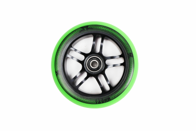 Колесо AO Cirles 120 мм Green/Black для трюкового самоката