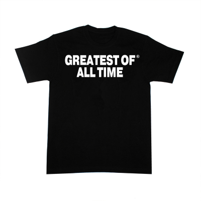 Футболка GREATEST OF ALL TIME Черная