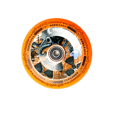 Колесо Chubby Neon Orange 110 мм для трюкового самоката