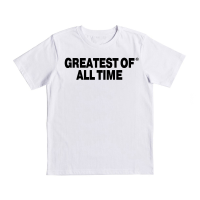 Футболка GREATEST OF ALL TIME Белая