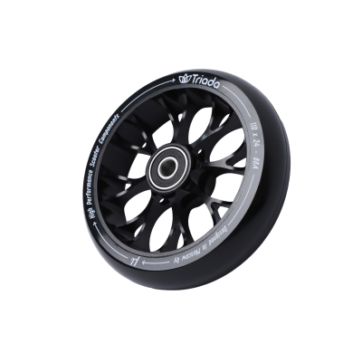 Колесо Triada Blossom Black/Black для трюкового самоката