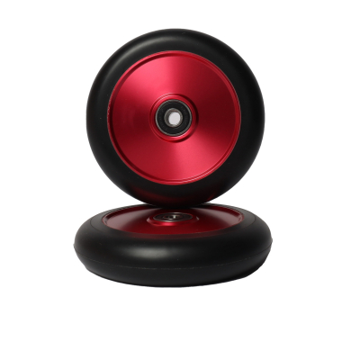 Колеса HL Hollow Core 110 mm Black/Red для трюкового самоката