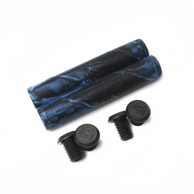Грипсы Striker Black/Blue для трюкового самоката