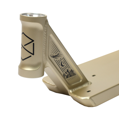 Доска Native Cargo Saundezy 5.5x22 Gold для трюкового самоката