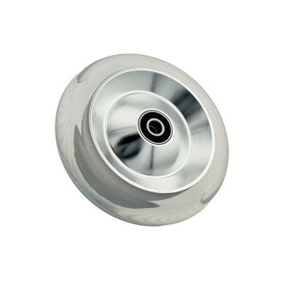 Колесо Triada BASIC Hollow Tech Clear/Silver для трюкового самоката