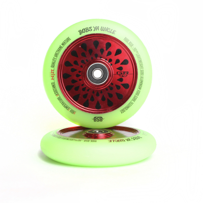 Колеса Ride 858 GR 110 мм Black/Watermelon для трюкового самоката