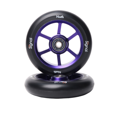 Колеса North SIGNAL V3 110 мм Purple для трюкового самоката