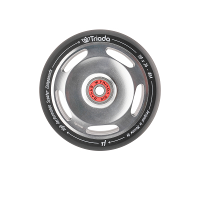 Колесо Triada Dynamis Black/Silver для трюкового самоката